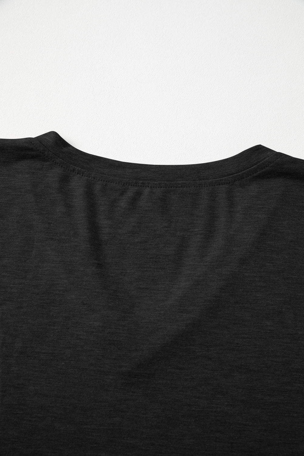 White Plain V Neck Long Sleeve Top d26ac388aa6dc17b