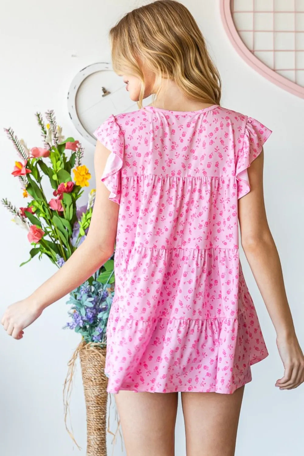 Heimish Full Size Floral Ruffled Tiered Top d277fdcf-7ec2-4005-80c8-cdb394bc3345-Max