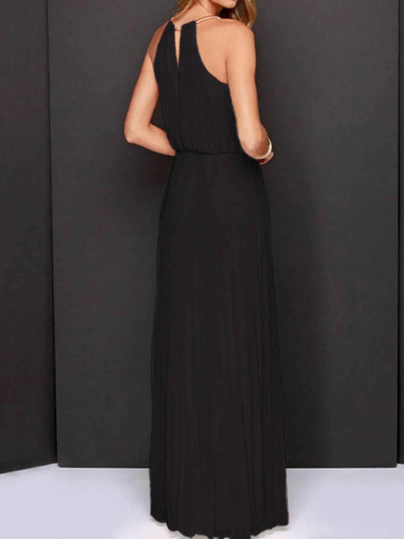 Pleated Sleeveless Maxi Tank Dress d2a4e639-19b7-4b06-b84b-c03c0287085c-Max-Origin
