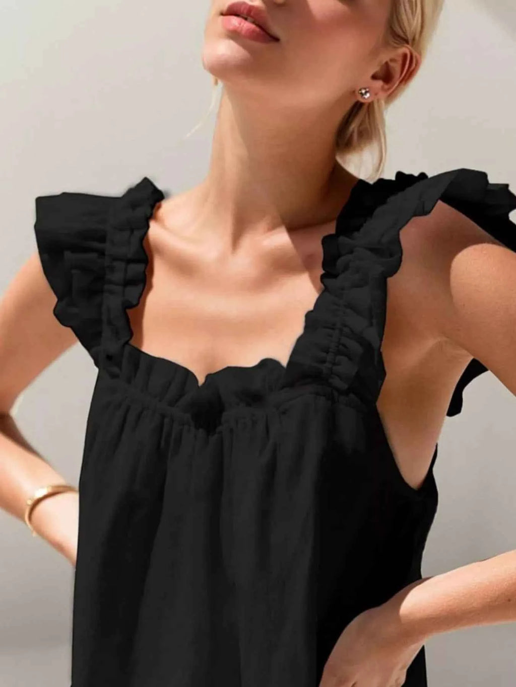 Ruffle Trim Tank and Shorts Set d2aed075-22e2-4593-a232-55258c4aa907-Max-Origin