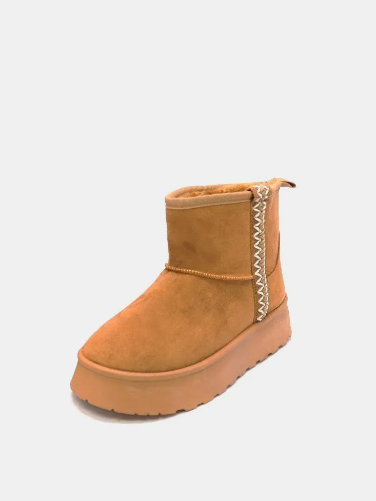 WILD DIVA Round Toe Platform Boots d2d9c40a-967e-44d7-ab45-348e989f9bd0-Max