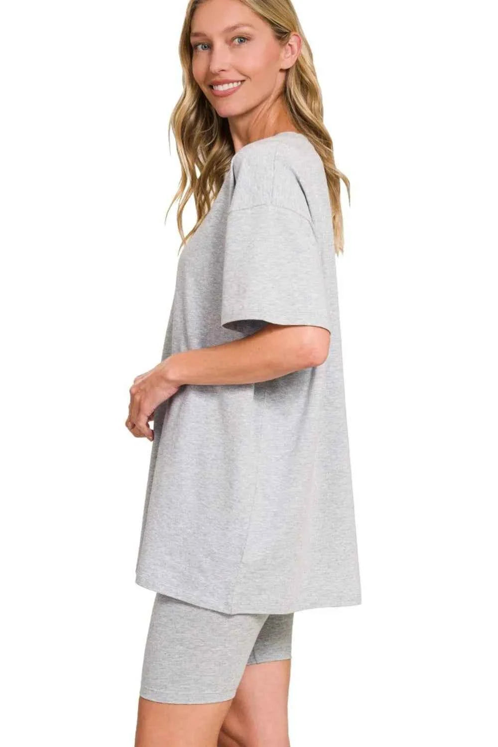 Zenana Cotton Round Neck Top & Biker Shorts d323e8c5-d848-4f00-a0c0-0e787b8acf62-Max-Origin