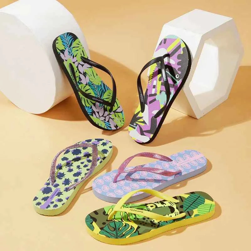 Tropical Print Summer Slippers d35e7b31-f914-4f70-874e-eed6887ba81f-Max-Origin