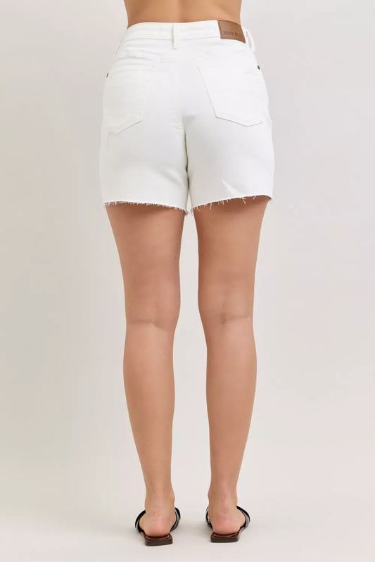 High Waist Rigid Magic Dad Short with Cell Phone Back Pocket d361f981-febf-48ae-a564-35e5c4068b6a-Max-Origin