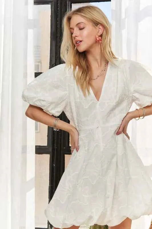 ADORA Puff Sleeve Floral Dress d38ec158a7fc4f7ba61cec175c0900eb-Max-Origin