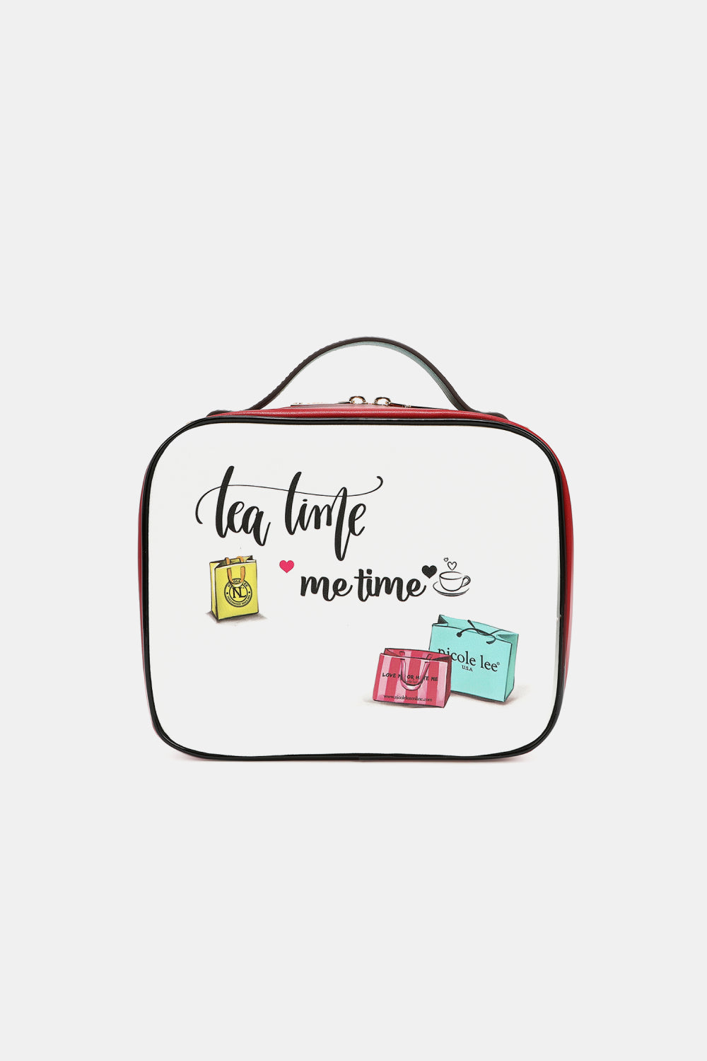 Nicole Lee USA Printed Handbag with Three Pouches d39e69fd492a4e54b3dccd0e52945ab3-Max