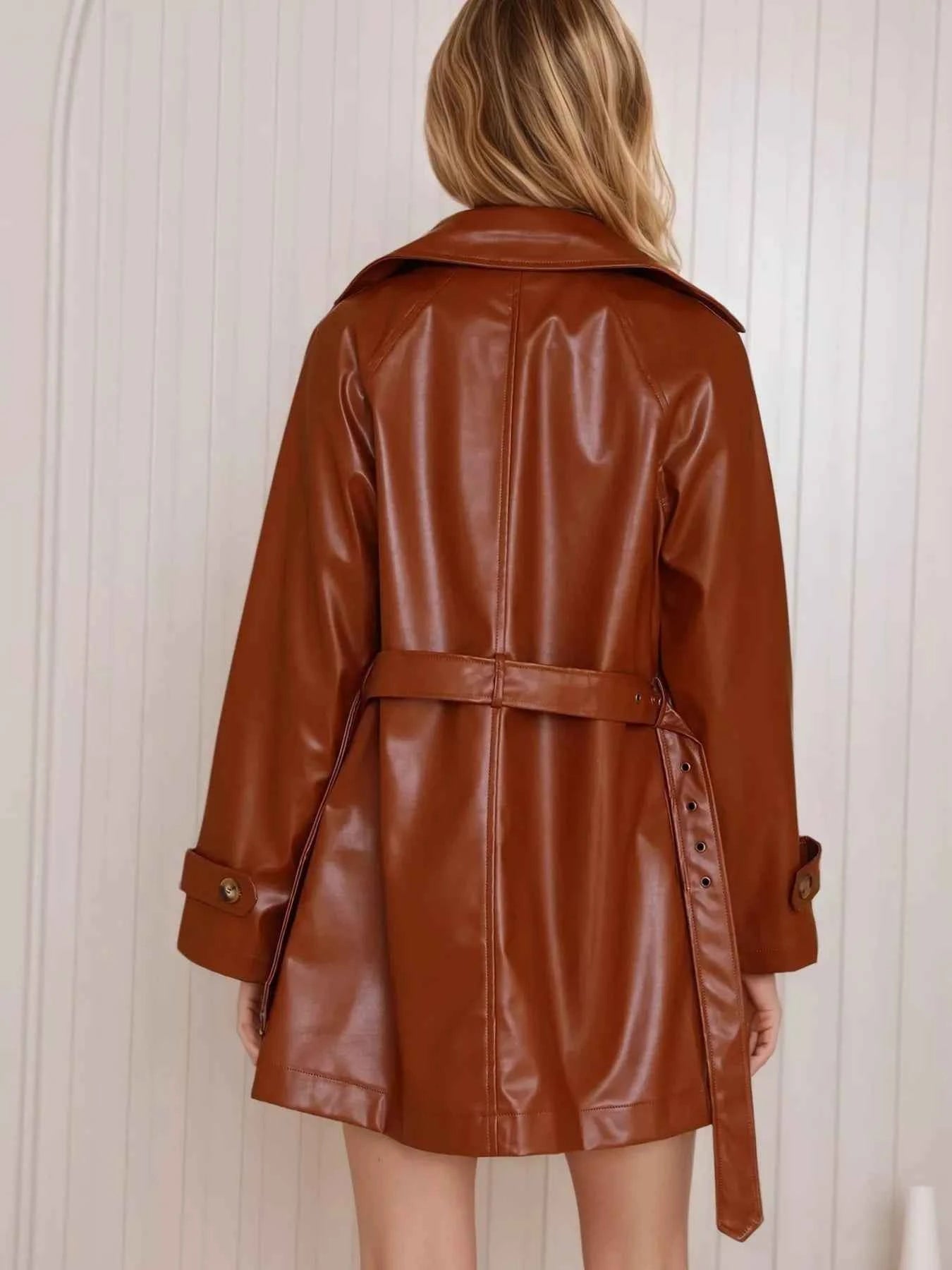 Leather Double-Breasted Jacket d3b48e99af2941b89155c5955181d638-Max-Origin