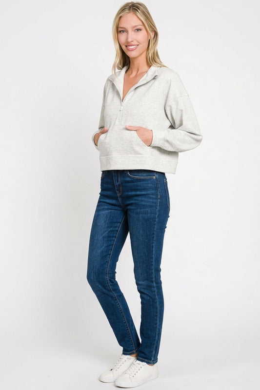Scuba Half Zip Pullover With Kangaroo Pockets d3cabd65-5037-4568-a46e-7b16e71f5dfc-Max