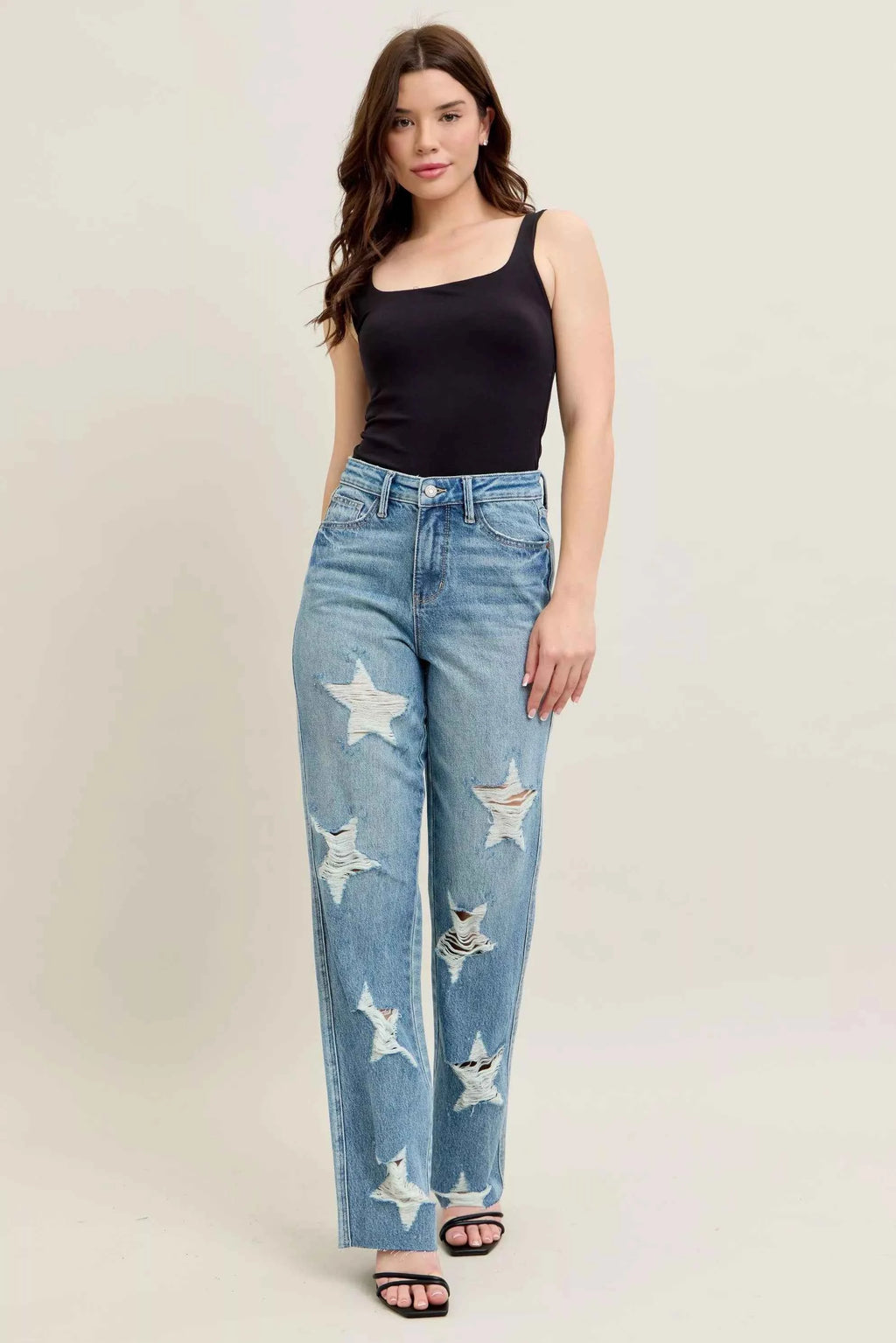 Judy Blue Full Size High Waist Rigid Magic Star Shaped Destroy 90's Straight Jeans Plus Size d3cbbdf5095b466ab43d193c39d80a8c-Max-Origin
