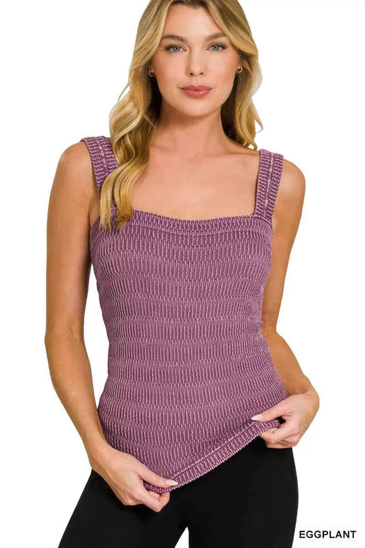Zenana Seamless Winkle Stone Washed Tank Top EGGPLANT d3dbb14b-1297-4cd2-9c51-1e00a2af5f6d-Max-Origin