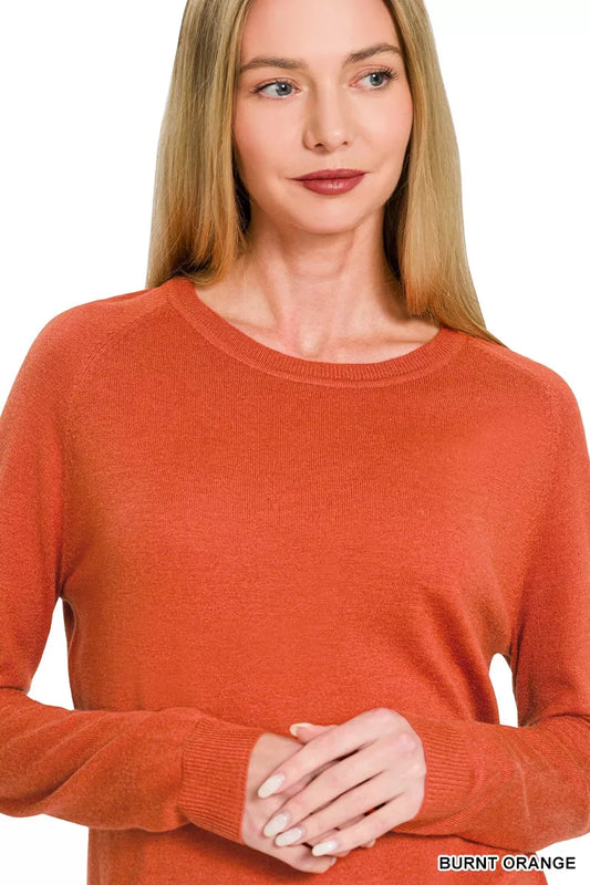 Lightweight Wool Blend Round Neck Sweater d3e5bcdf-ebeb-4e25-8ff6-fe0fa82d610d-Max-Origin