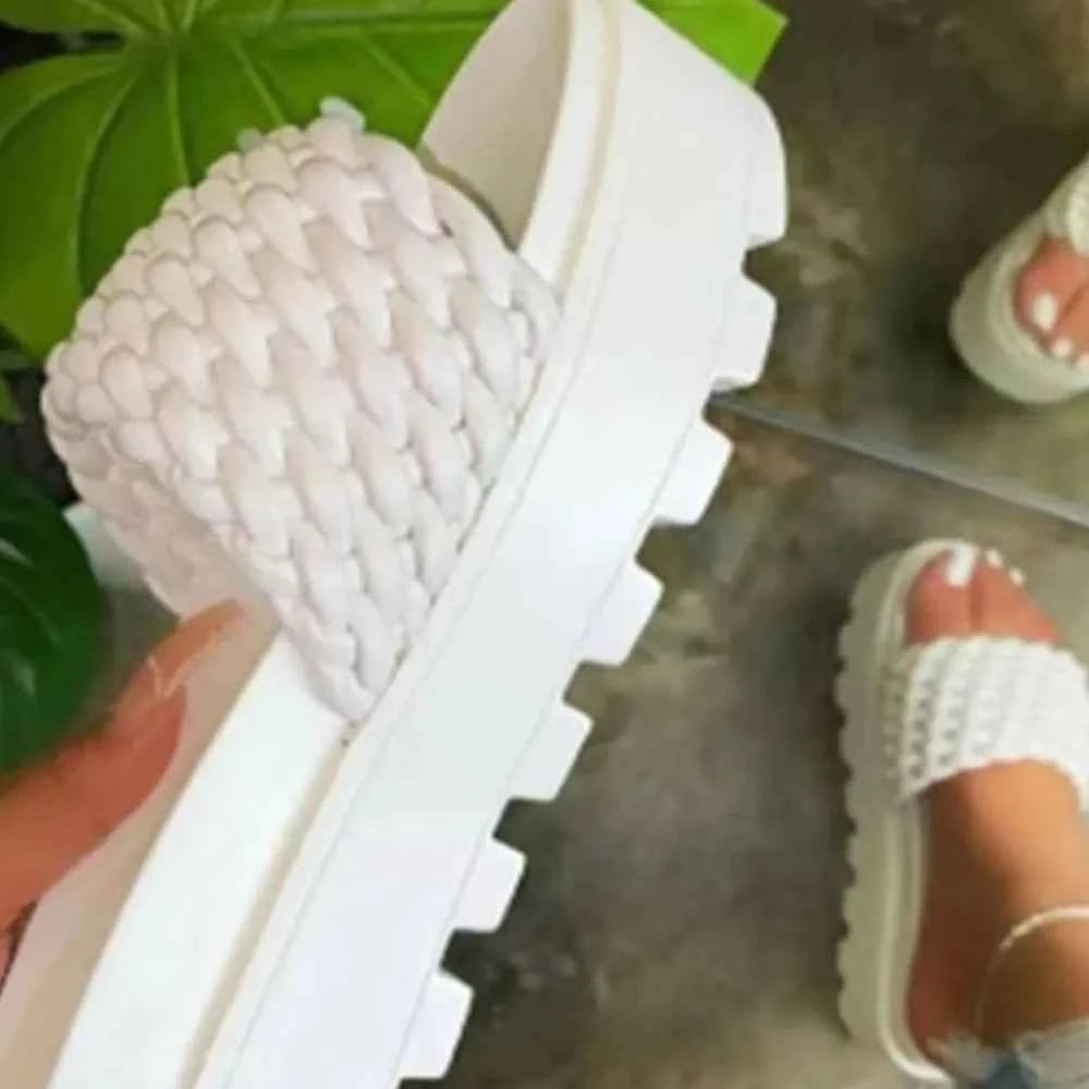PU Leather Open Toe Platform Sandals d3ea82df-a484-46de-9d72-9155afdc53e9-Max