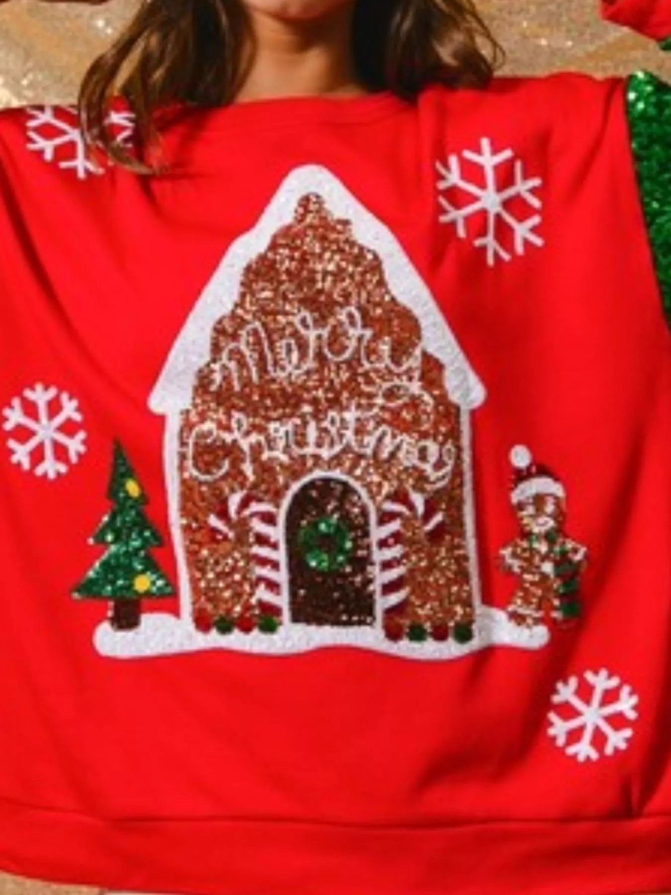 Christmas Theme Sequin Long Sleeve Sweatshirt d3fb0b25-1c4d-41f5-911e-573392557f9e-Max-Origin