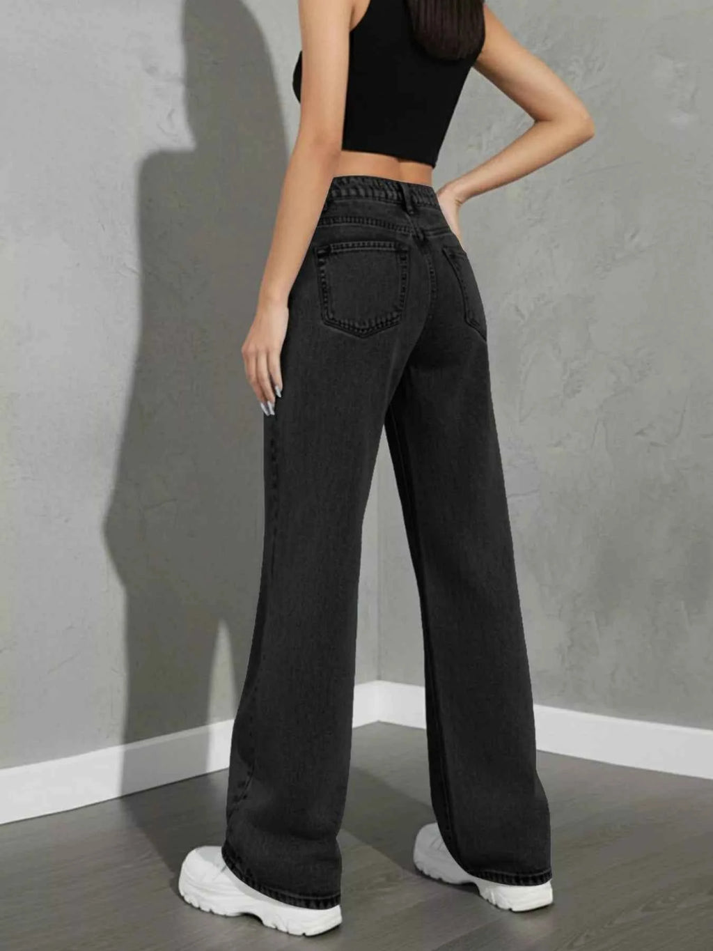High Waist Wide Leg Jeans d3fd97b9-64f1-4e71-b89e-d2a29bd731f5-Max-Origin