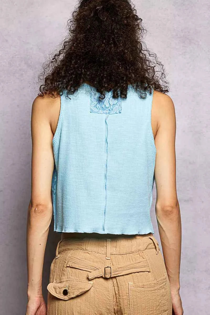 POL Ribbed Round Neck Cropped Tank with Lace Detail d405b18c-0ecf-4d80-8d23-83bc1b584078-Max-Origin