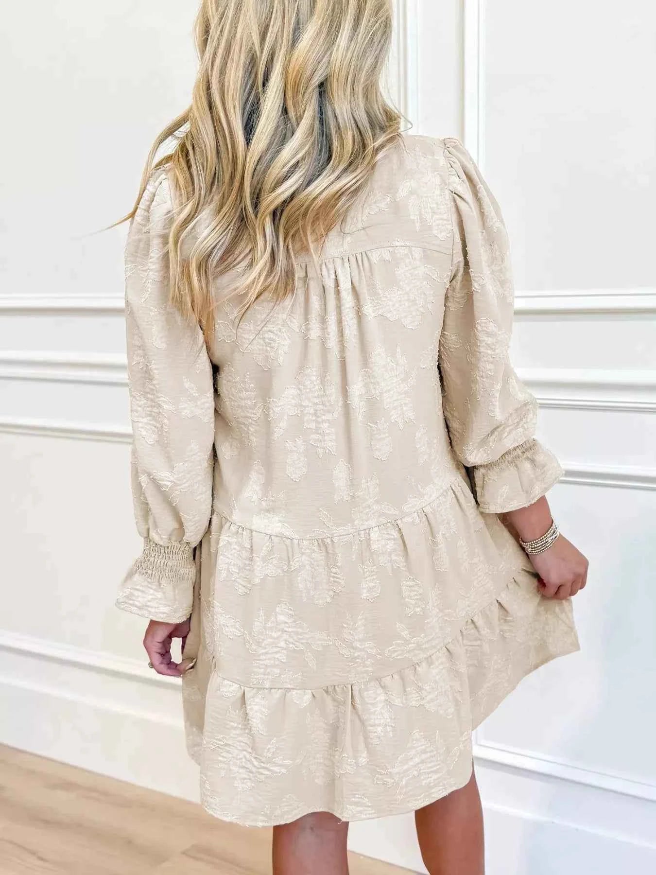 Notched Tiered Mini Dress d4224e00-3688-473c-8cf8-e6d620493565-Max-Origin