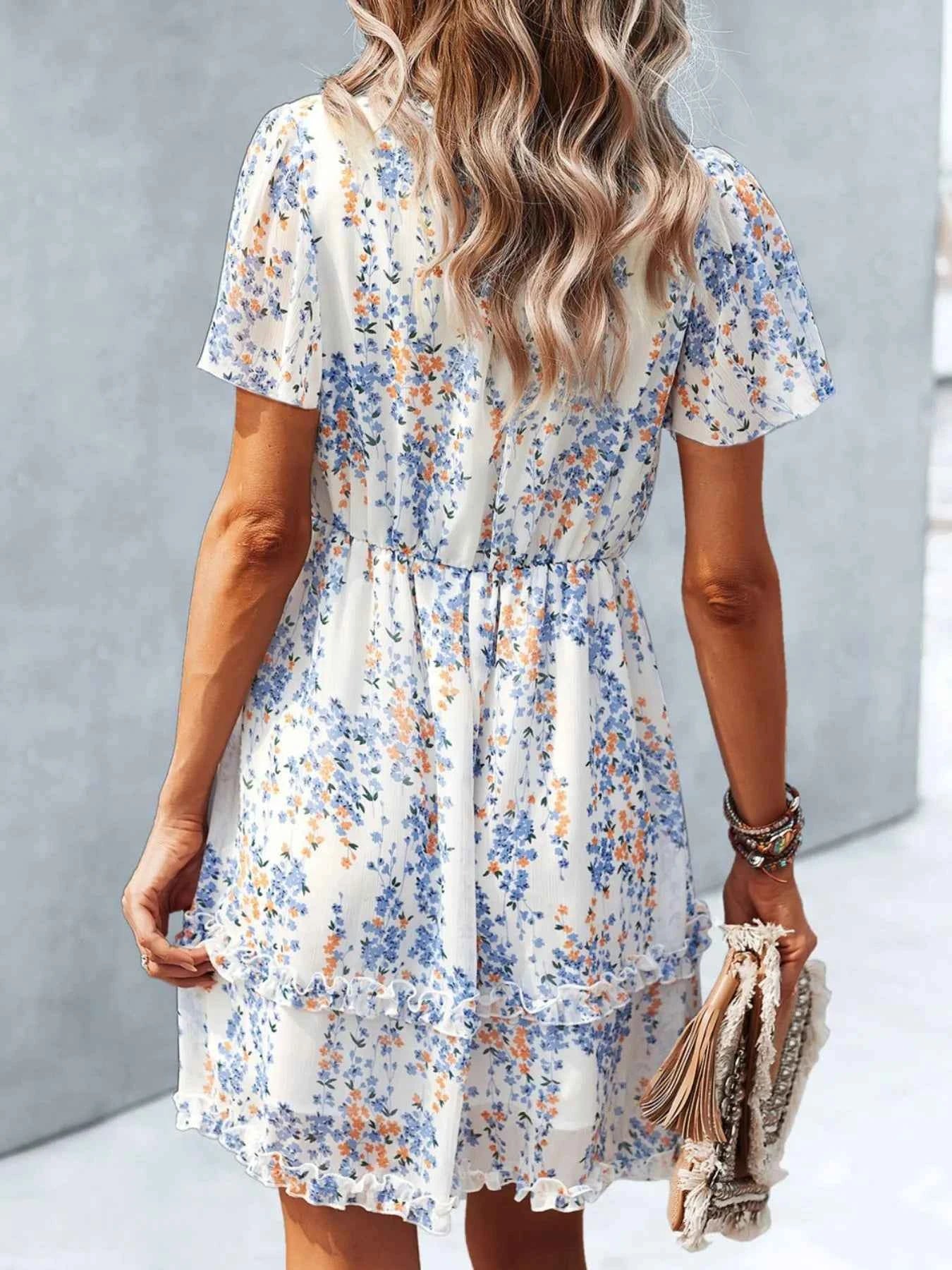 Floral Wrap Dress with Flutter Sleeves d4409782-0f2e-4eae-8b4c-baec387ea4aa-Max-Origin
