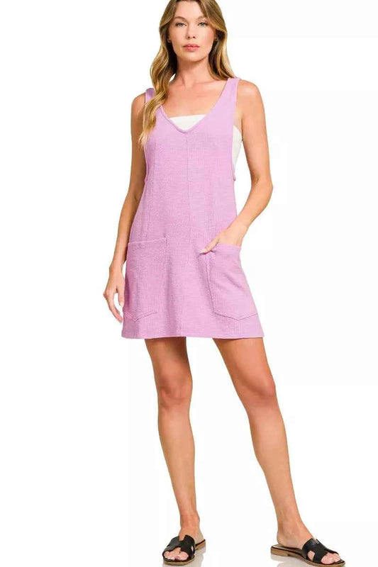 Zenana Washed Slub Adjustable Strap Overall Dress d492f6f654594b889894898ed97a2cbc-Max-Origin