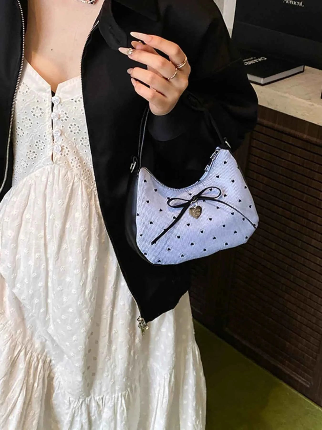 Printed Bow Shoulder Bag d4a7e373-52a0-4144-b16e-835751404a67-Max-Origin