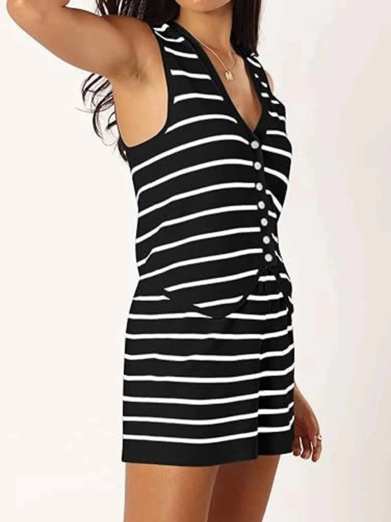 Striped Button-Front Vest and Shorts Set d4aa41bca33e475580aa84525ac558e0-Max-Origin