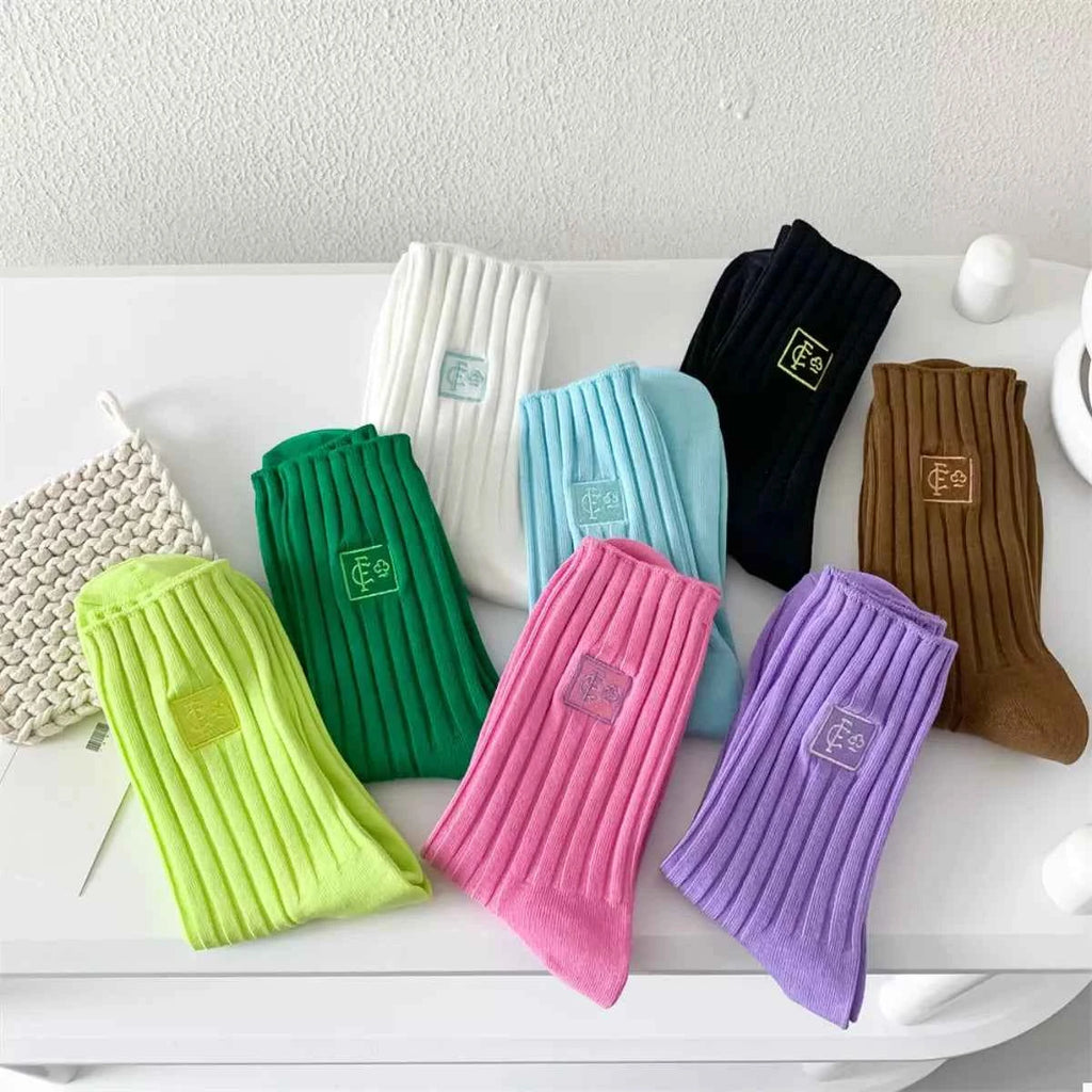 Breathable Ribbed Knit Crew Socks d4b665f0-a04a-48aa-bcb3-fd1a0d4366a7-Max-Origin