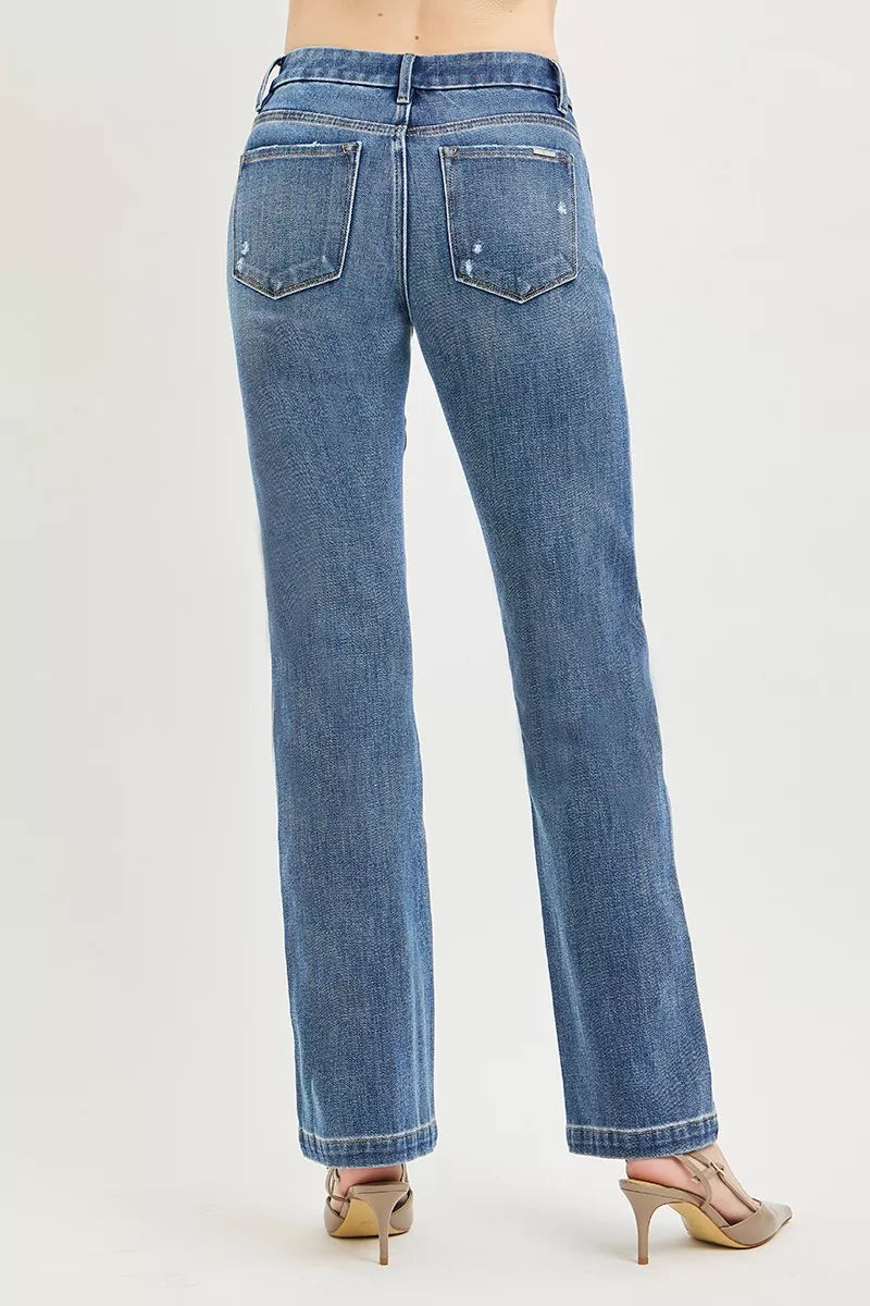 Tummy Control 4way Stretch Mid Rise Straight Crease Line d4cb15c2-3c4a-4451-8a98-3cc1be4a8534-Max-Origin