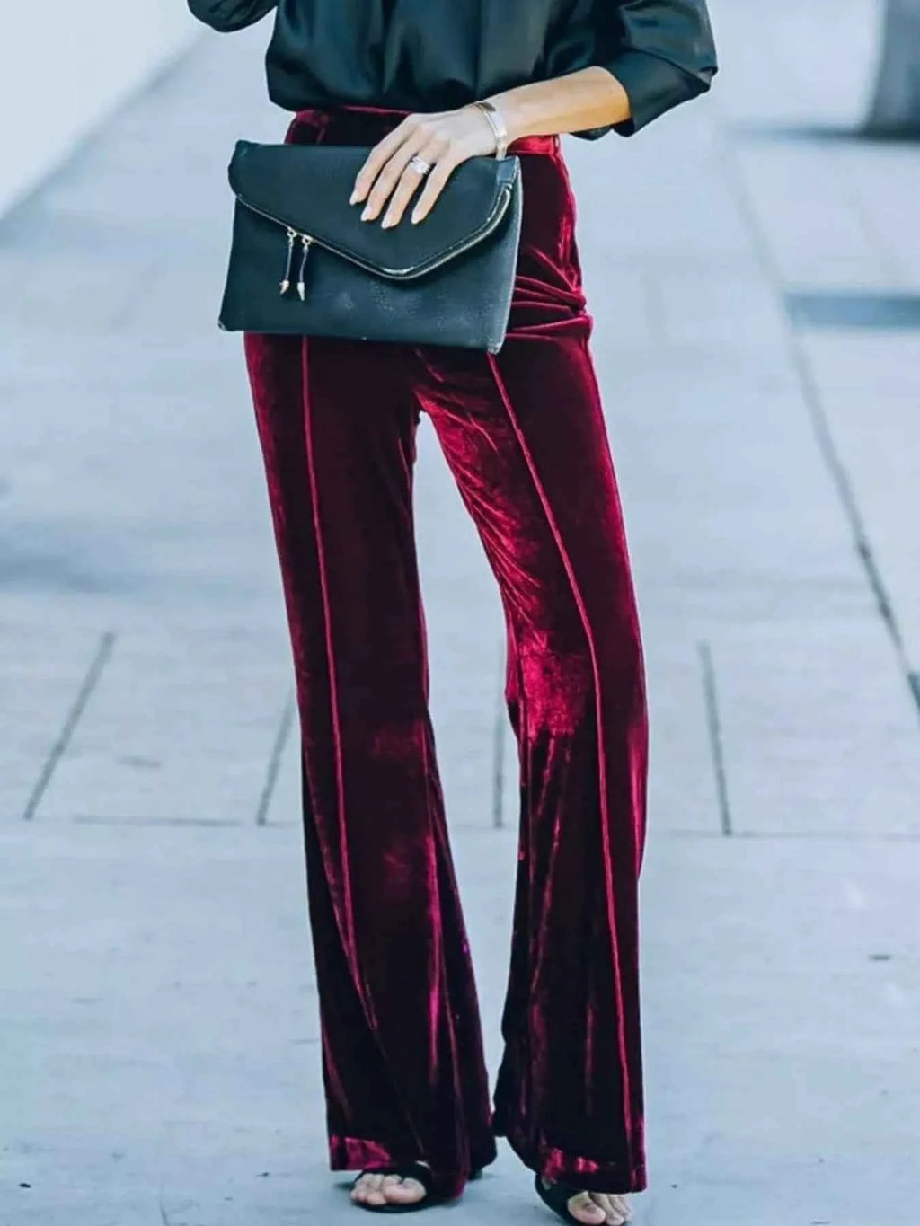 High-Waisted Wide Leg Velvet Pants d4cdc11d-047d-4a9a-a260-3216ab5e2828-Max-Origin