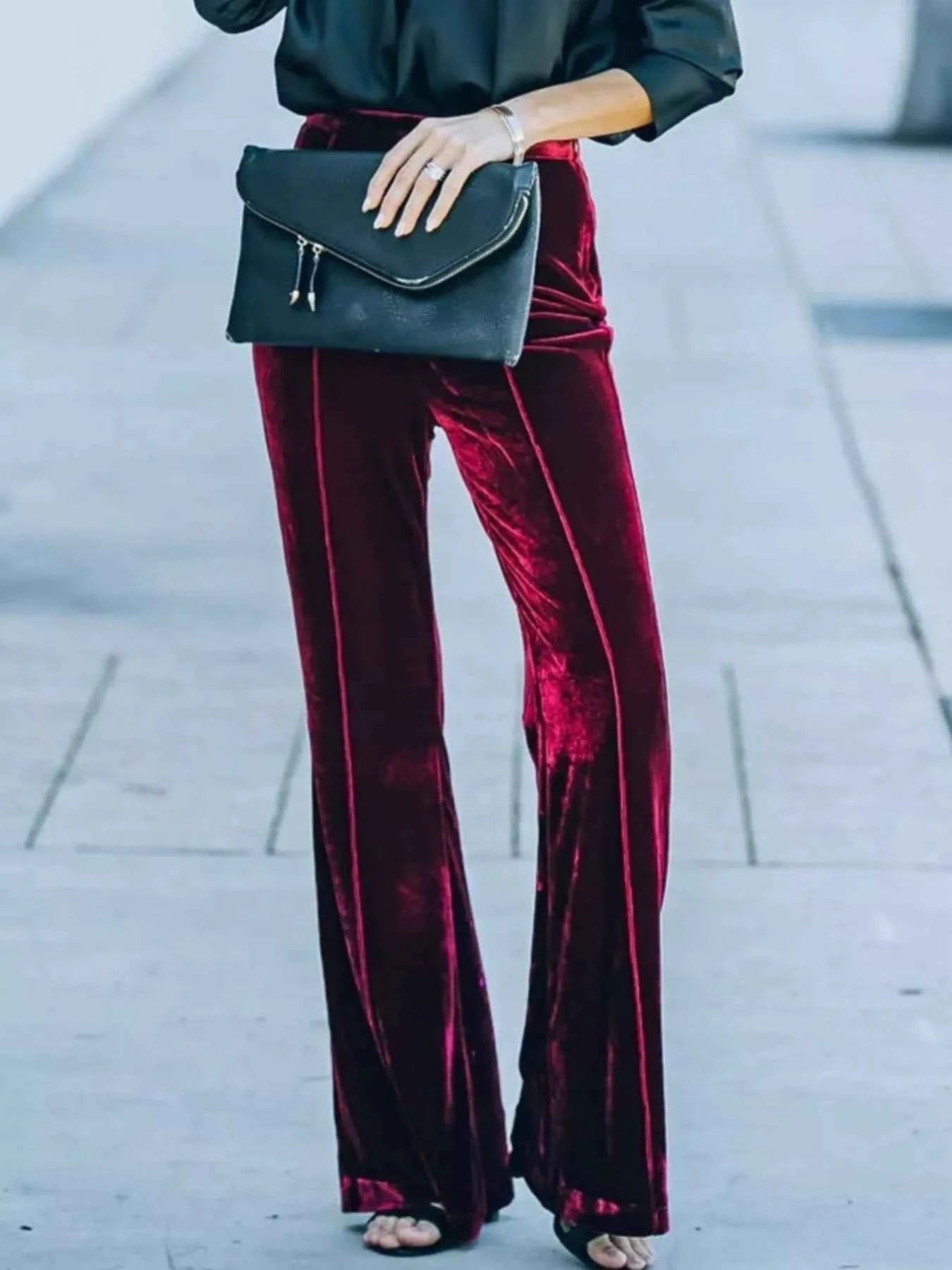 High-Waisted Wide Leg Velvet Pants d4cdc11d-047d-4a9a-a260-3216ab5e2828-Max-Origin