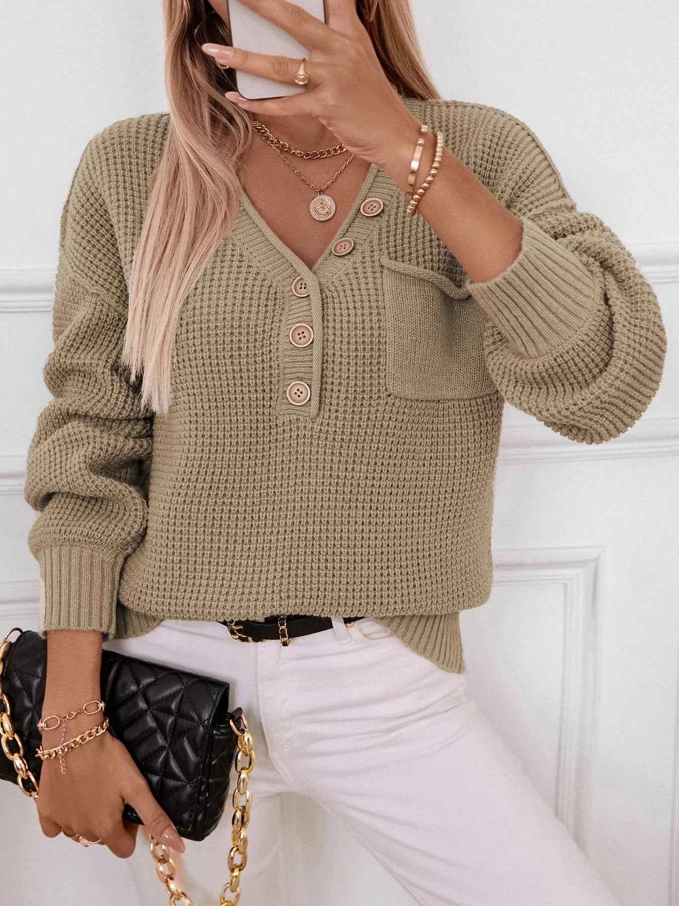 Button Detail Long Sleeve Sweater d51ad9d9-8cac-45f6-b8e7-987ceee019ca-Max-Origin