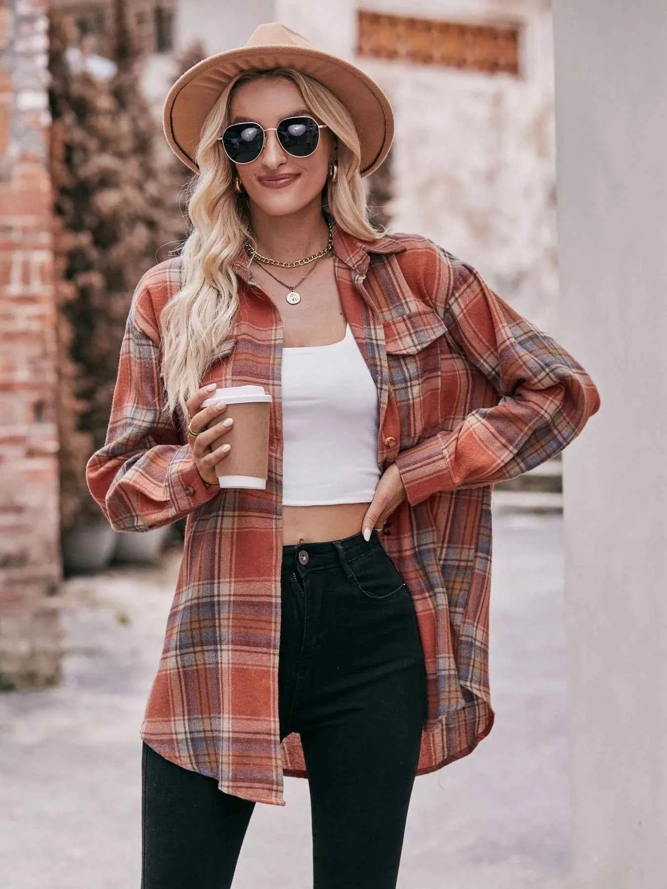 Plaid Button-Down Long Sleeve Shirt d51c2178b69c41d38b51661a8122fbf8-Max-Origin