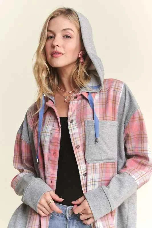 ADORA Button Down Plaid Hoodie Shacket d573f74550fc4aaeaa0f5d0e9c2f5e8c-Max-Origin