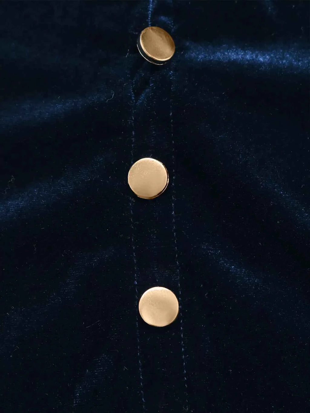 Velvet Button Front Long Sleeve Blouse d5a38d8ec473402c9a06a94bcc9d0d97-Max-Origin