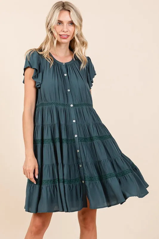 Mittoshop Lace Detail Ruffled Button Down Tiered Dress d5ae329f-6e42-49e3-a7a8-3572be7703d6-Max