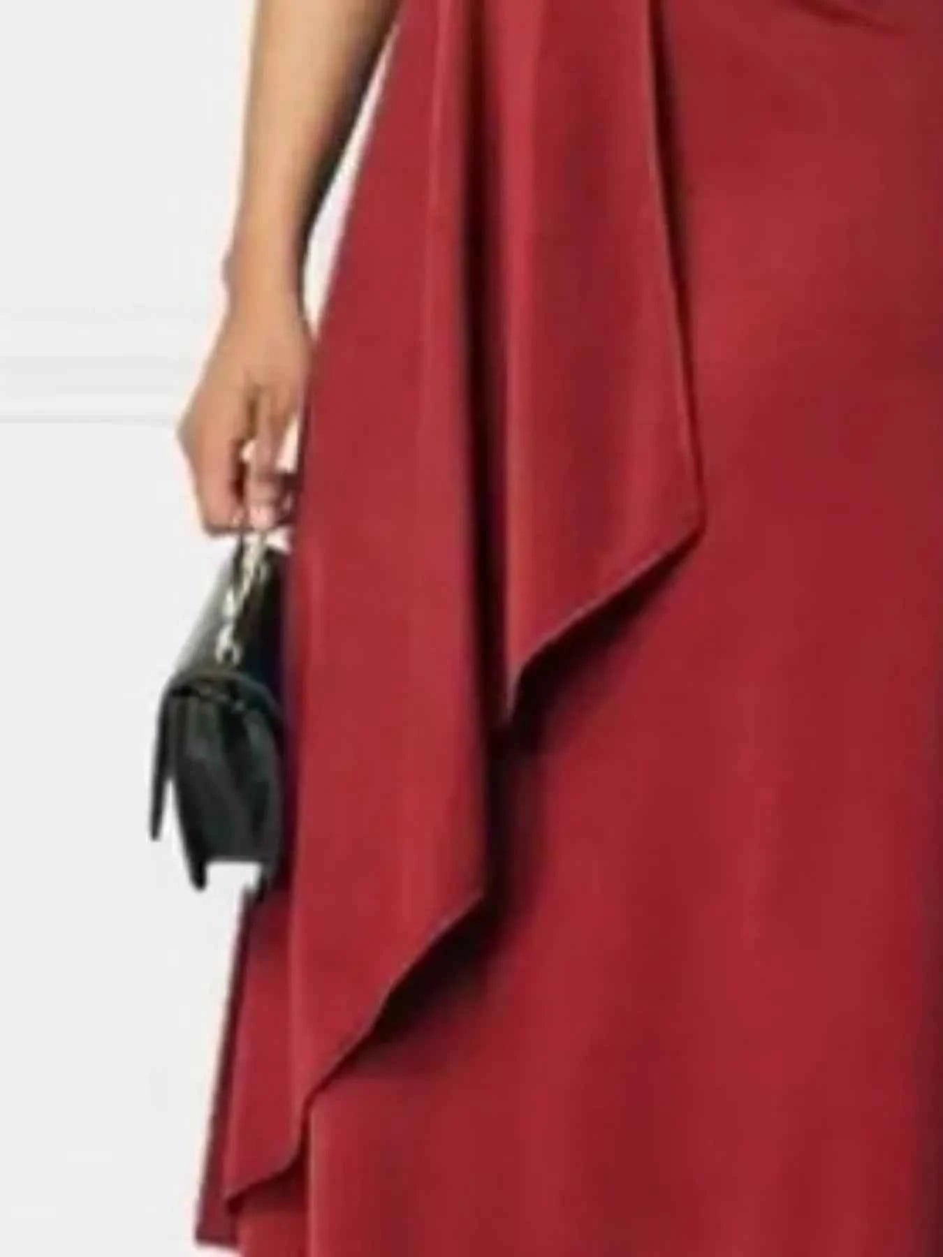 Short Sleeve Midi Wrap Dress with Belt Detail d5d121b8-cedf-4509-a74e-741fc051aea5-Max-Origin