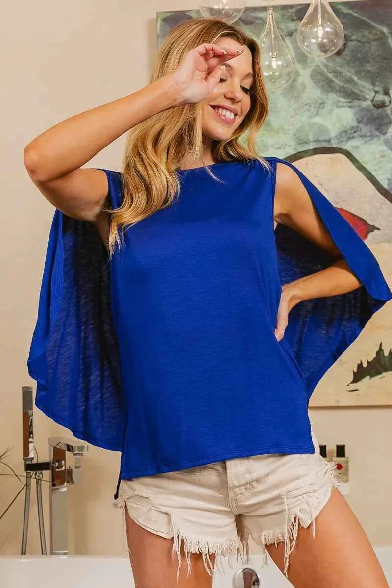 BiBi Fold Over Back Detailed Top d5fccdb9b1d04139a028636b13ef2f47-Max-Origin