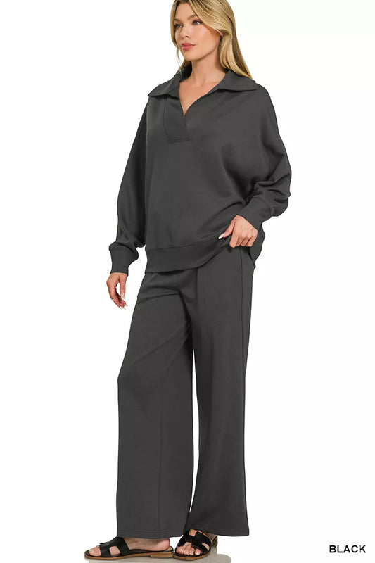 Scuba Collared Pullover & Center Seam Pants Set d61698a4-6305-441d-8c48-5a24ea979149-Max-Origin