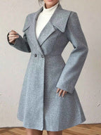 Double-Breasted Wool Blend Coat Gray d61b5e17-640f-4b0f-a286-cffb8faae5f9-Max-Origin
