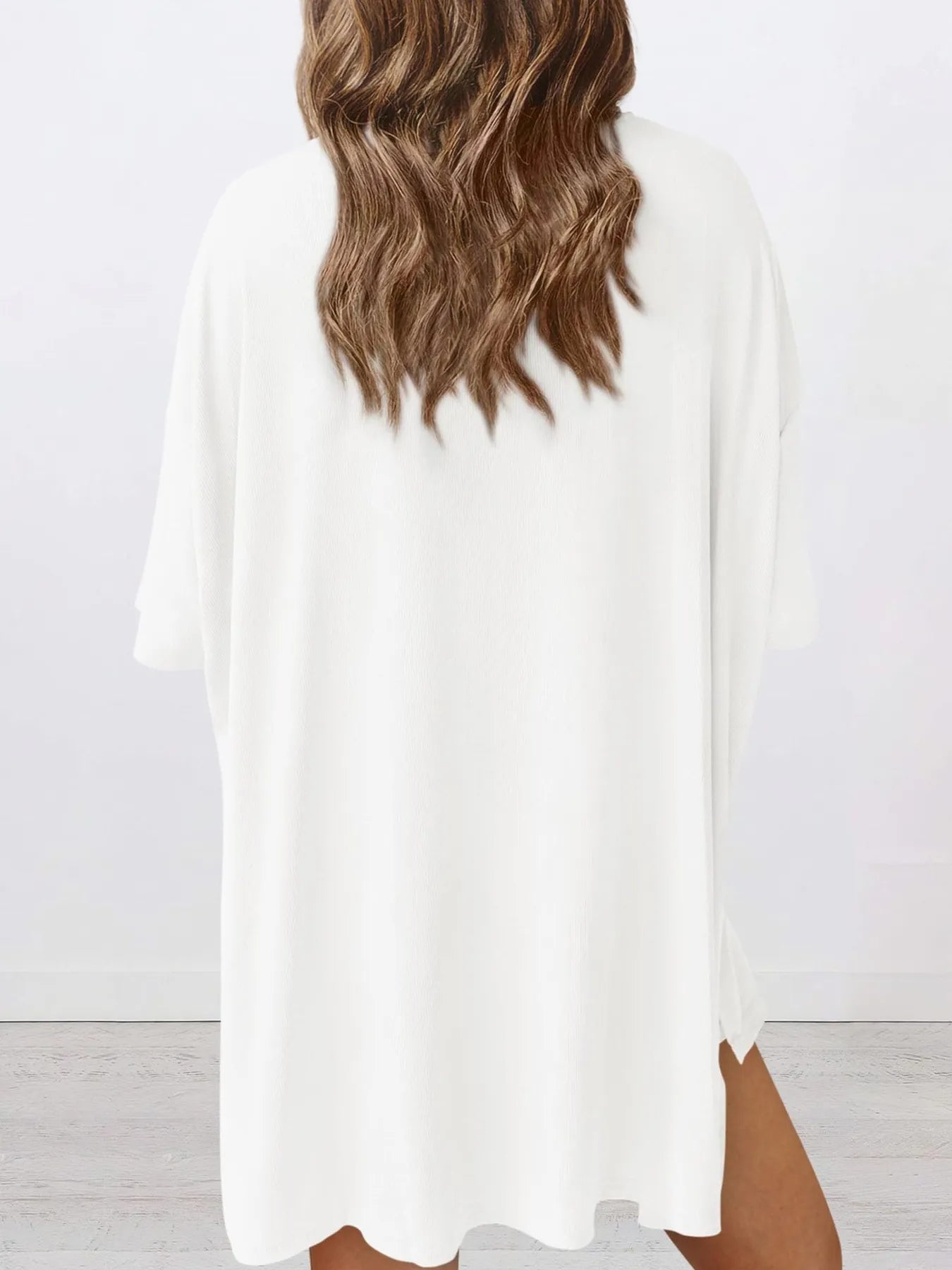 Full Size Oversized Slit Round Neck Top and Shorts Lounge Set Plus Size d620131e056748399f0d415ddc71977d-Max-Origin