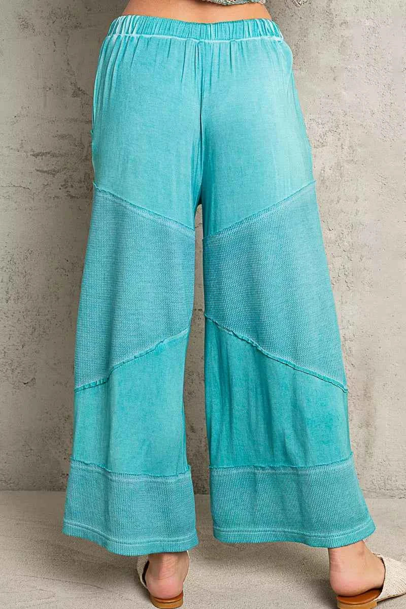POL Elastic Waistband Wide Leg Pants with Drawstring d6ae370a-2a22-4120-8dd4-66586fde4a79-Max-Origin
