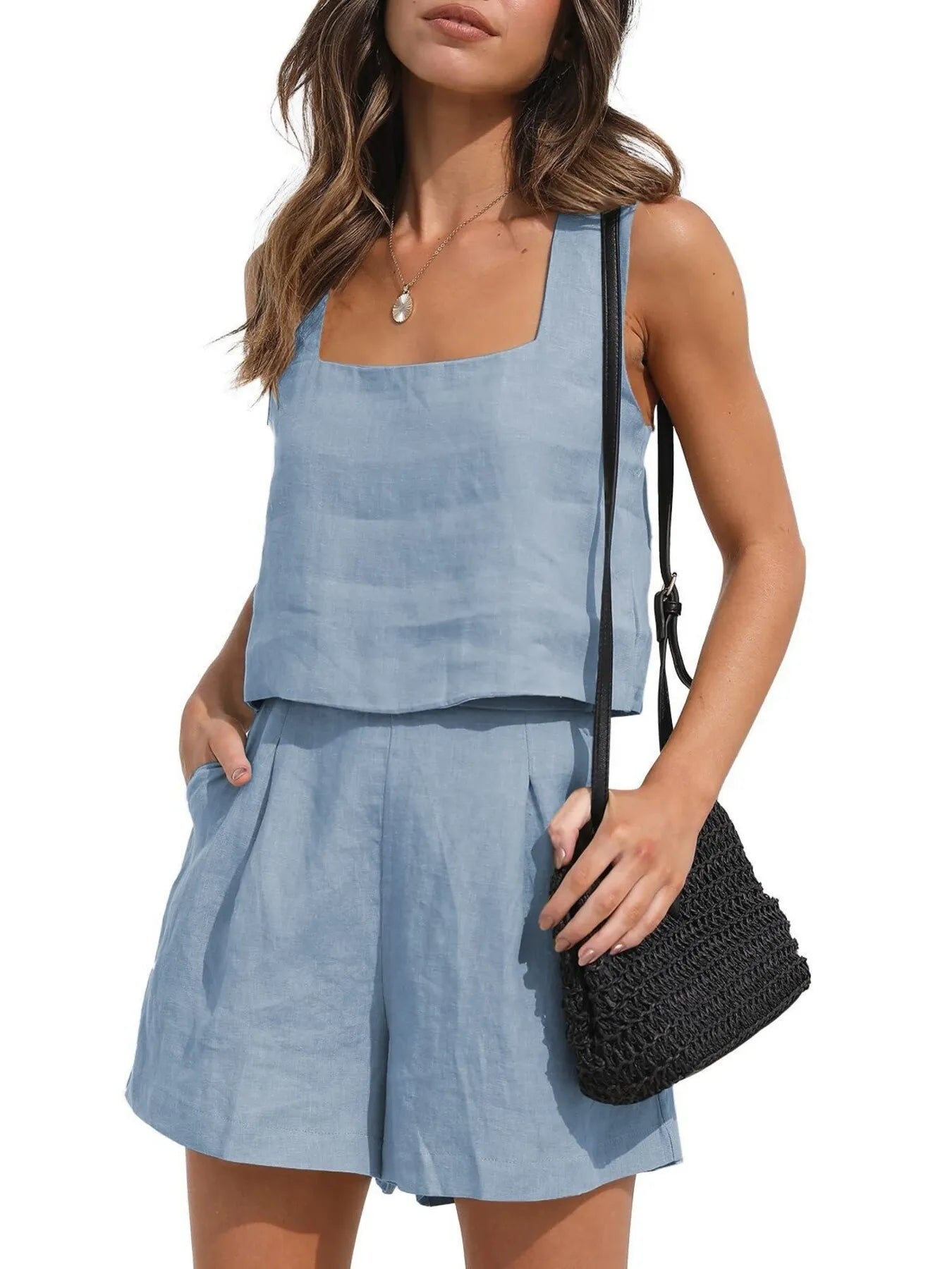 Square Neck Tank and Shorts Set Light Blue d6c272c5c20f4a0b80a097a8ebb7f050-Max-Origin