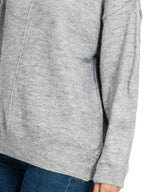 Zenana Melange Front Seam Round-Neck Sweater d6fec177-8fff-4cbd-9c31-52c0a061f78f-Max-Origin