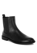 Sigrun Faux Leather Chelsea Boots Black d73051fd-17c9-4f50-bd90-ab5dfb1a1786