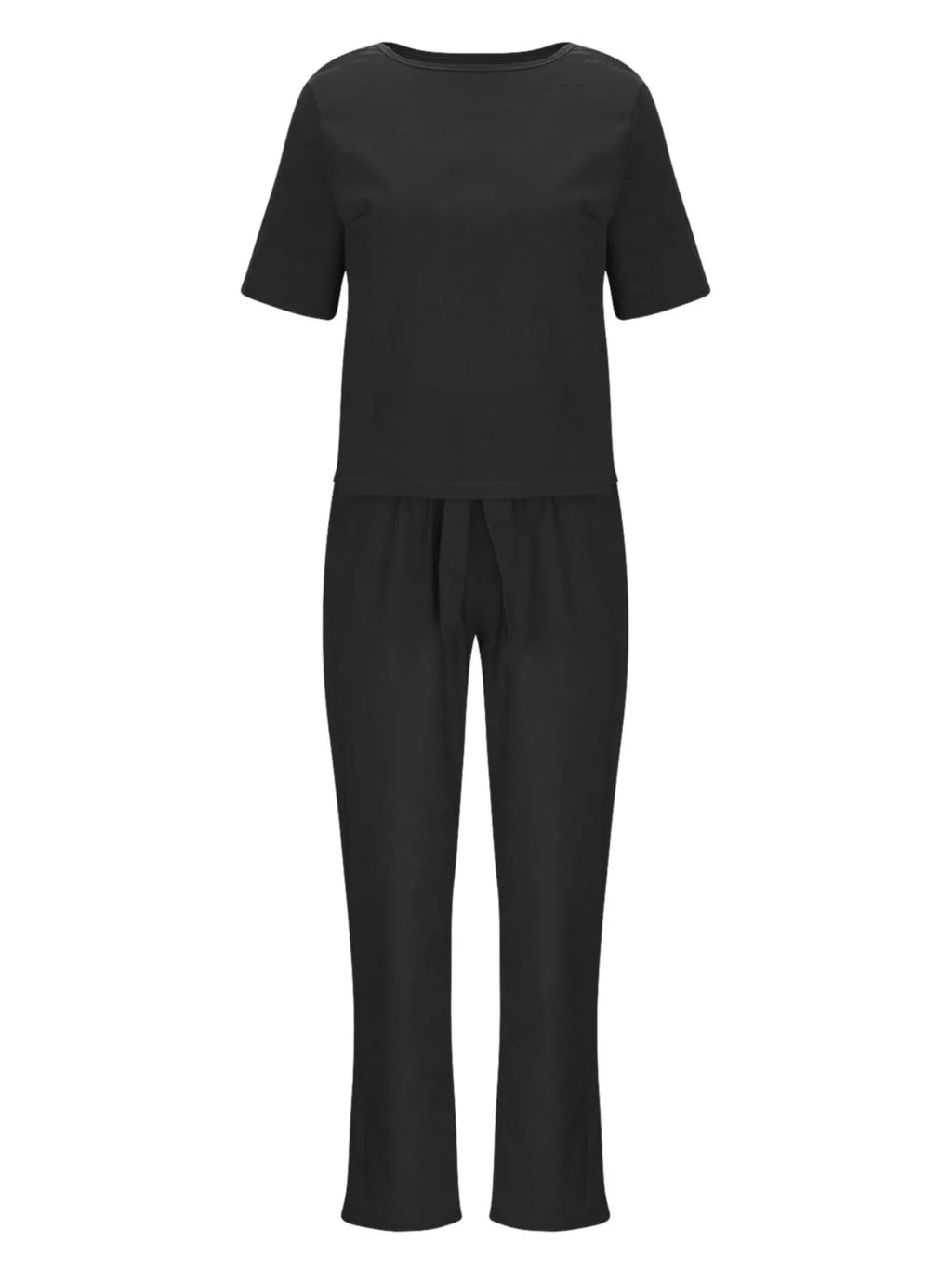 Full Size Round Neck Short Sleeve Top and Pants Set Plus Size d735b780-c0b8-4cf4-8a83-d4196697643e-Max-Origin