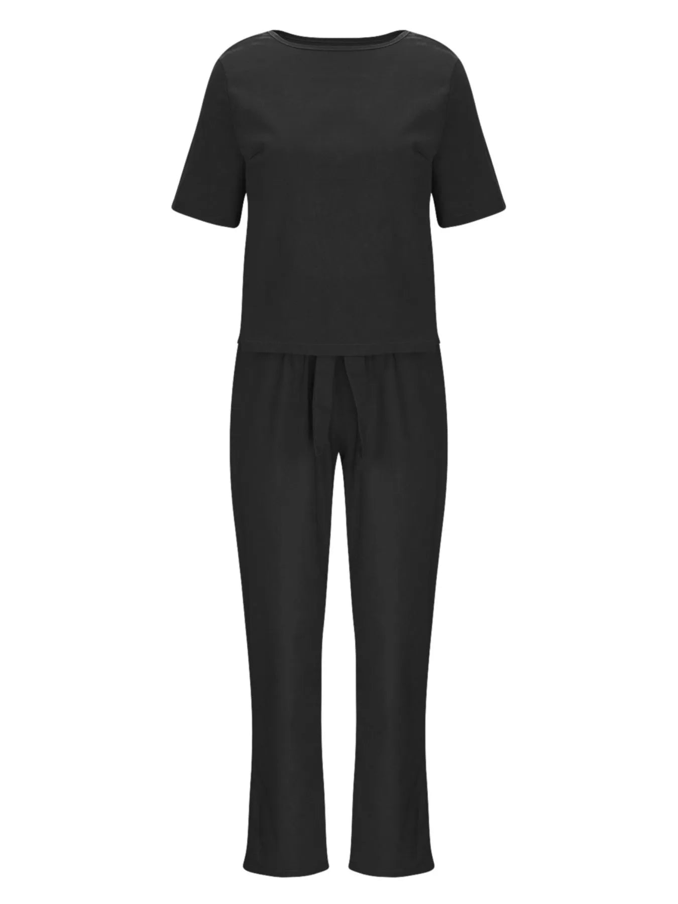 Full Size Round Neck Short Sleeve Top and Pants Set Plus Size d735b780-c0b8-4cf4-8a83-d4196697643e-Max-Origin