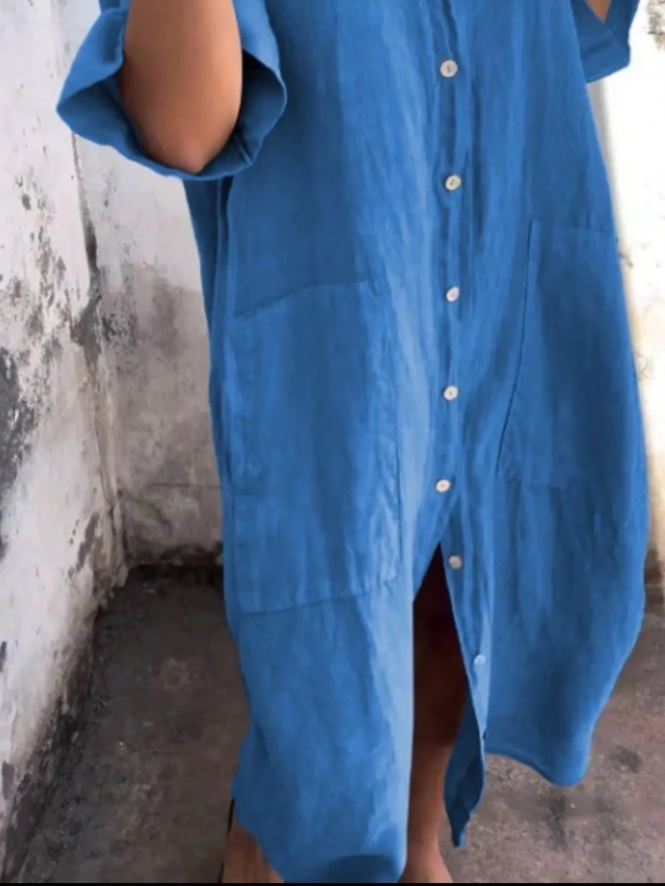 Full Size Casual Linen Button-Down Shirt Dress Plus Size d745080a-33cc-432d-8c54-1b5129da0594-Max-Origin