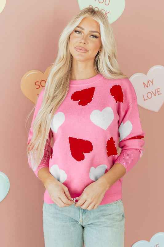 Aliyah Pattern Valentines Day Sweater d74ddce6-d487-488f-98c8-f848cf29a703