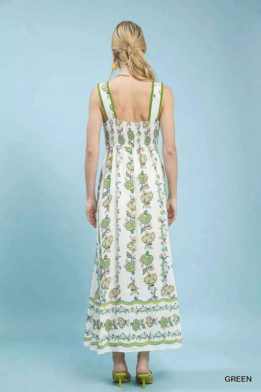 Floral Print Tiered Midi Dress d7725353-94c6-4e3b-8c38-4bcfbef480b4-Max-Origin