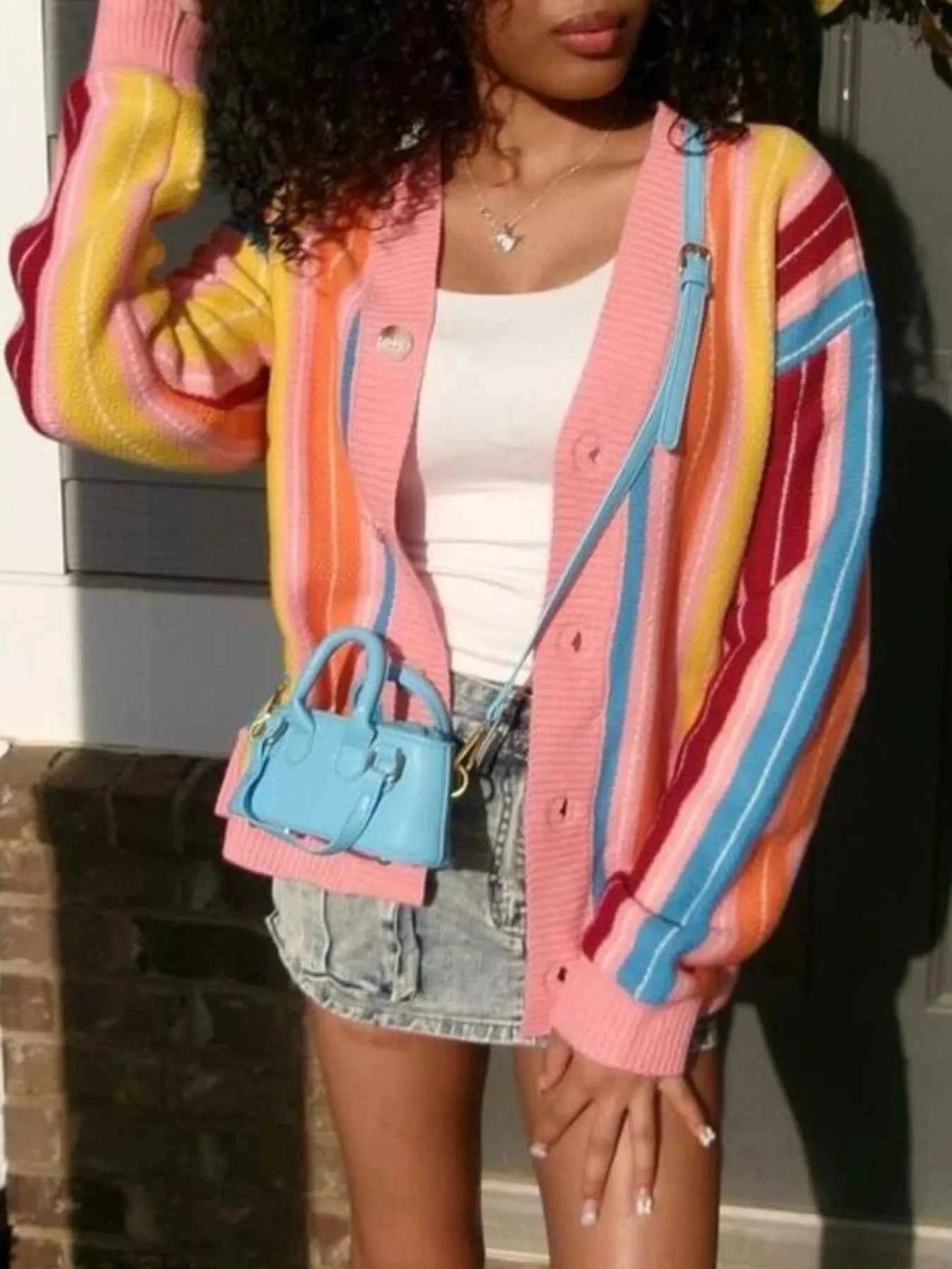 Striped Knit Button Up Cardigan d7961e74-f2d0-4007-a818-fa71d12e7537-Max-Origin