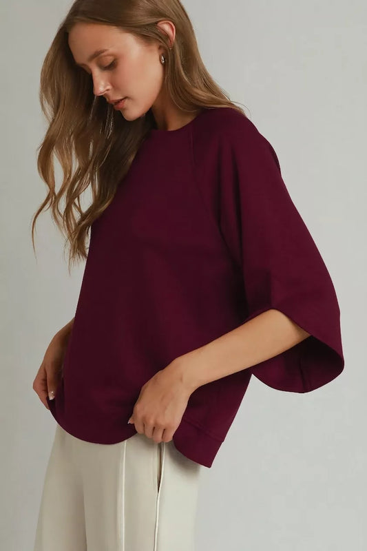 Round Hem Raglan Sleeve Top d79bc95a-25a1-4311-8ed2-a9df04704951-Max-Origin