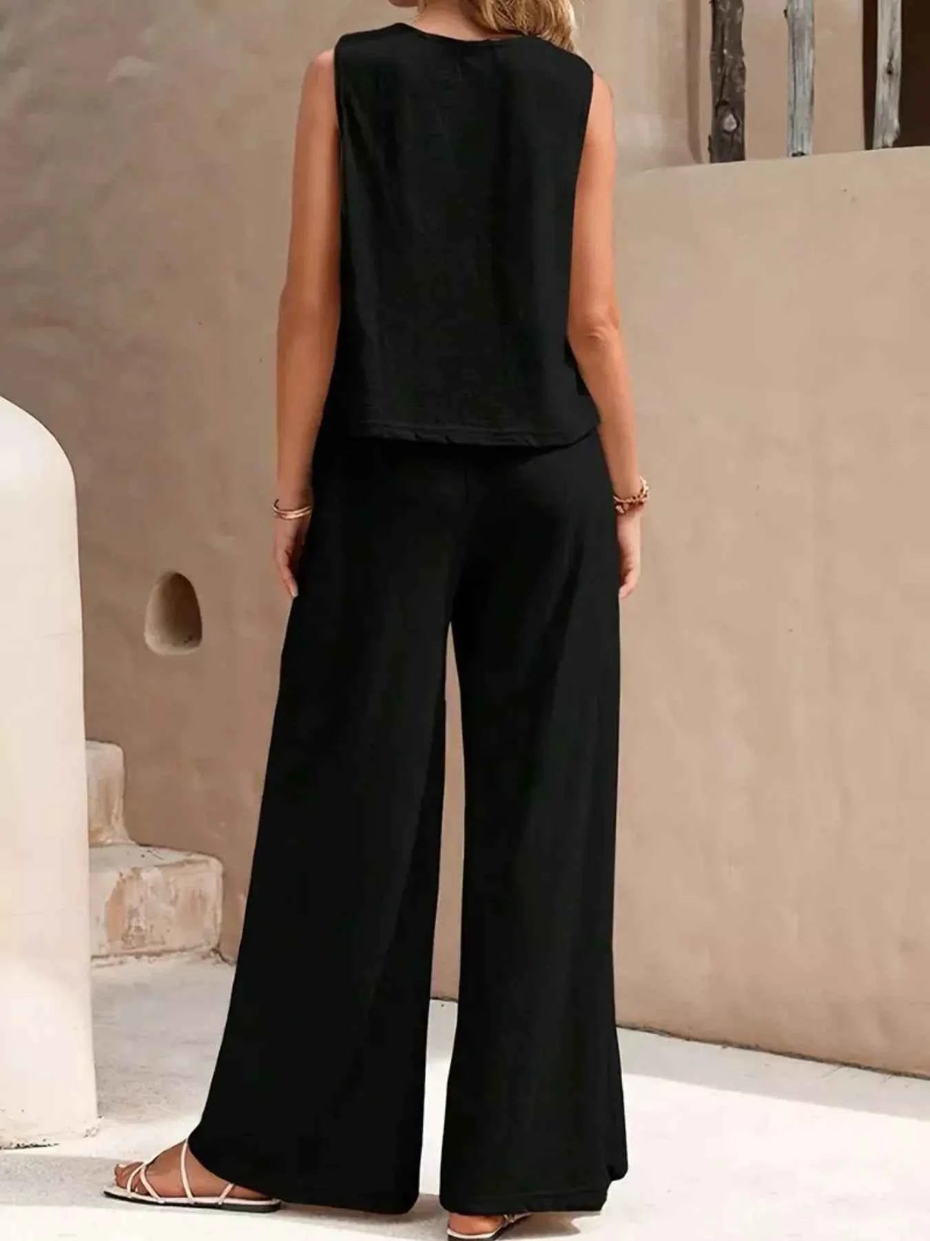Sleeveless Top and Wide Leg Pants Set d7b2ac0c-2a8f-4b74-a2f0-4d892710c3e4-Max-Origin
